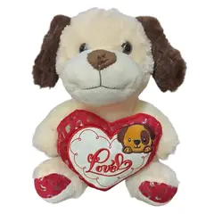 VANIDADES COLLECTIONS - Muñeco Peluche Perro Amor Peluche Perrito