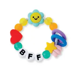 INFANTINO - Mordedor Pulsera Sensorial Diseños Coloridos Para Bebés