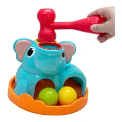 GENERICO - Juguete Didáctico Martillo con 3 Pelotas Para Niños
