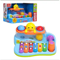 GENERICO - Juguete Didáctico Xilófono con Martillo Piano Para Niños