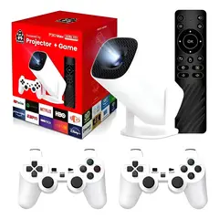 GENERICO - Proyector Consola Zebbris Portátil P30 Max Uhd Juegos Blanco - Blanco
