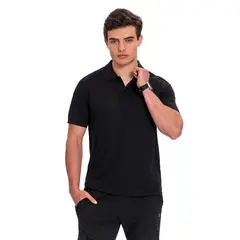TOTTO - Camiseta Tipo Polo Spencer Negro Para Hombre