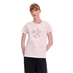 TOTTO - Camiseta Estampada Dusti Rosado Para Mujer