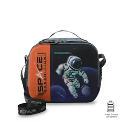 TOTTO - Lonchera Con Porta Comidas Gemini L Gris Niño