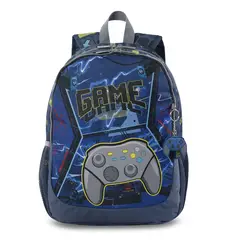TOTTO - Morral Mochila Escolar Game Blue Walt M Niño Azul