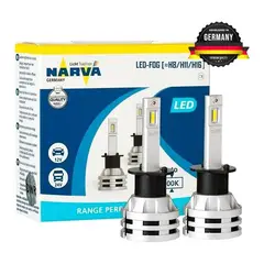 NARVA - Kit Luces Led H4, H7, H11 100% Originales Paquete X 2