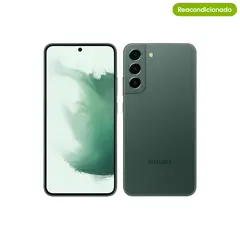 SAMSUNG - Celular Galaxy S22 Plus 256 GB 5G Verde Reacondicionado + Garantía extendida + Panel Solar