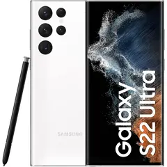 SAMSUNG - Celular Galaxy S22 Ultra 128 Gb 5G Blanco Reacondicionado + Panel Solar
