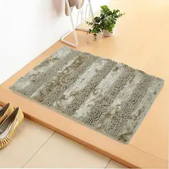 MITAPETE COM - Alfombra Tapete Pie De Cama Entrada Antideslizante 50 X 80cms Beige