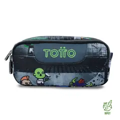 TOTTO - Cartuchera Multiuso Escolar Sobre Hombre Negro