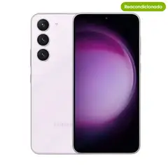 SAMSUNG - Celular Galaxy S23 Plus 256 GB 5G Rosado Reacondicionado + Garantía extendida + Panel Solar