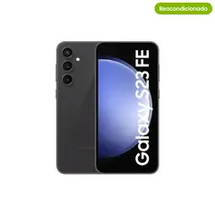 SAMSUNG - Celular Galaxy S23 FE 128 GB 5G Grafito Reacondicionado + Garantía extendida
