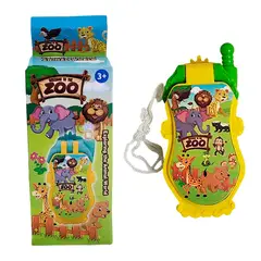GENERICO - Telefono De Juguete Niños Zoologico + Baterias