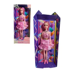 GENERICO - Muñeca Con Vestido Brillante Juguete Niñas