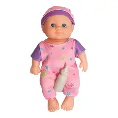 GENERICO - Muñeca Con Vestido Figura + Tetero Juguete Niñas