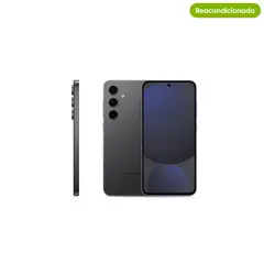 SAMSUNG - Celular Galaxy S24FE 128 GB 5G Negro Reacondicionado + Garantía extendida + Panel Solar