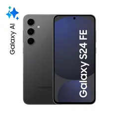 SAMSUNG - Celular Galaxy S24 Fe 128 Gb 5G Negro Reacondicionado + Panel Solar