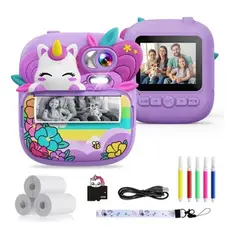 GENERICO - Cámara Infantil Instantánea con Impresora Térmica