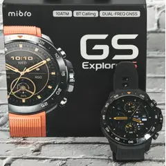 MIBRO - Reloj Inteligente GS Explorer S - Negro Doble Correa