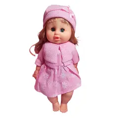 GENERICO - Muñeca Bebe Realista Con Tetero Secador De Juguete Niñas