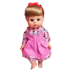 GENERICO - Muñeca Bebe Realista Con Tetero Secador De Juguete Niñas