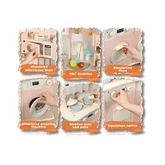 GENERICO - Cocina de Madera Infantil para niños