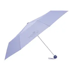TOTTO - Sombrilla Manual Filtro UV con Estuche Sombri Morado