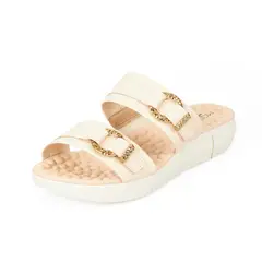 PRICE SHOES - Sandalia Playera para Mujer 0227142-106-1CREMA