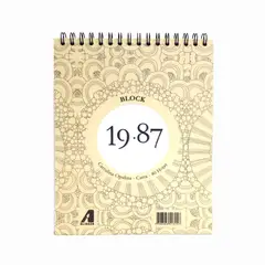 ALIANZA - Block 19.87 Cartulina Opalina Tamaño Carta X 40 Hojas