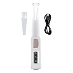 GENERICO - Recortadora Pelaje Patas De Perros Recargable Usb Luz Led