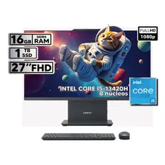 LENOVO - IDEACENTRE 27IRH9 27 FULL HD I5-13420H 16GB 1TB SSD LUNA GREY