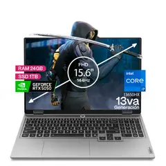 LENOVO - PORTATIL GAMER LOQ CORE I7 13650HX 32/512 RTX 5050 8 GB 15,6" 144 HZ WIN 11 HOME