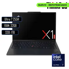 LENOVO - PORTATIL THINKPAD X1 CARBON GEN 13 / ULTRA 7 255U/RAM 32GB DDR5/SSD 1TB M.2/WIN11 PRO