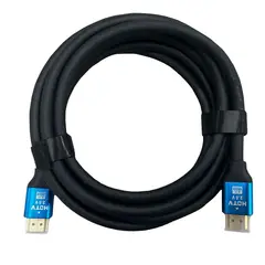 NEOTEK - CABLE HDMI a HDMI, Soporte 4K, 3 Metros (Redondo)