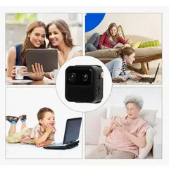 GENERICO - Minicámara Espía Con Conexión Wi-Fi Modelo R9