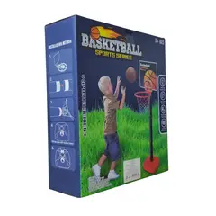 GENERICO - Basketball Cancha Baloncesto Tablero Canasta Desarmable