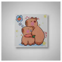 INFANTILES CAJUROMIX - Diamond Cuadro De Capibara Infantil