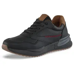 CROYDON - Tenis Casuales Josh Negro para Hombre