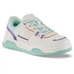 LOS GOMOSOS - Tenis Urbanos Samien Blanco-Azul para Niña