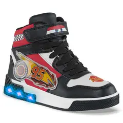 DISNEY - Tenis con Luces Cars Fespin Negro para Niño