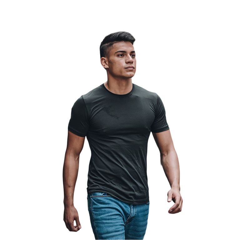 Imagen de CAMISETA NEGRA EMPIRE- SLIM FIT