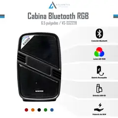 SONIVOX - Parlante Vs-ss2228 Bluetooth Nalámbrico 6.5 Pulgadas