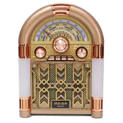 VINTAGE - Radio Retro Bluetooth 3 Bandas Meier M-67BT – Estilo Vintage, Funciones Modernas