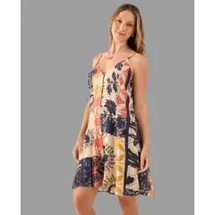ESPRIT - Vestido Corto para Dama con Diseño Único Fresco y Casual