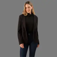 ESPRIT - Pantalón para Dama Imitación Cuero Ajustado Versátil y a la moda