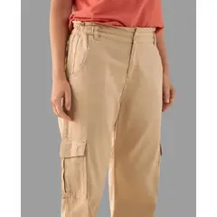 ESPRIT - Pantalón para Dama con Costuras Contrastantes Elegante y Formal