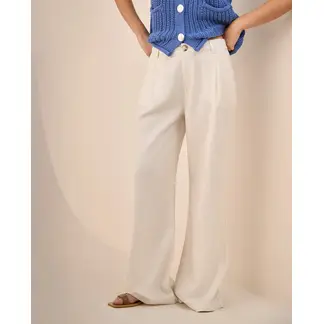 ESPRIT - Pantalón para Dama Caída Fluida Elegante