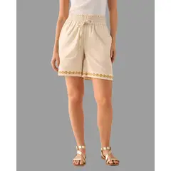 ESPRIT - Shorts para Dama Bordado Ideal para Climas Cálidos