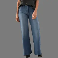 ESPRIT - Falda Larga para Dama Acabado Satinado Fácil de Combinar