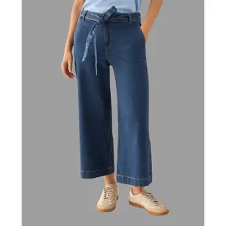 ESPRIT - Jean para Dama Tiro Alto con Cinturón Casual